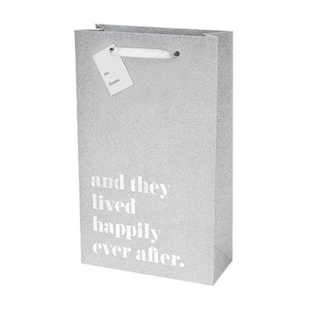 CAKEWALK Cakewalk 7036 Happily Ever After Silver Double Bottle Bag; Silver 7036